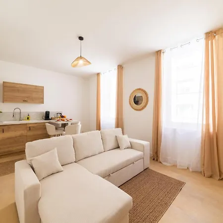 아파트 Le Beige - T2 Climatise - Elegant Et Renove